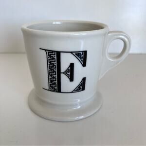 Anthropologie Initial Mug “E”